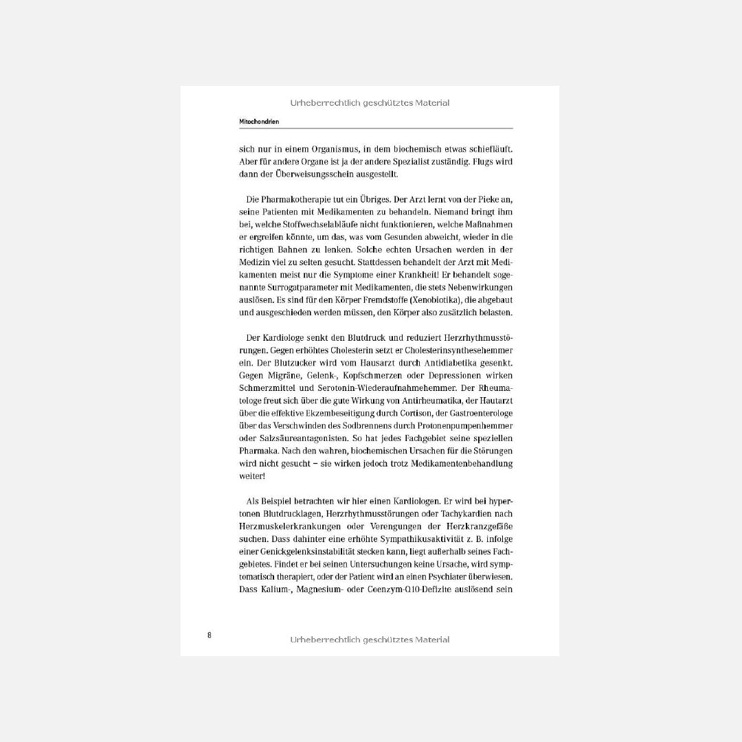 Mitochondrien – Symptome, Diagnose und Therapie