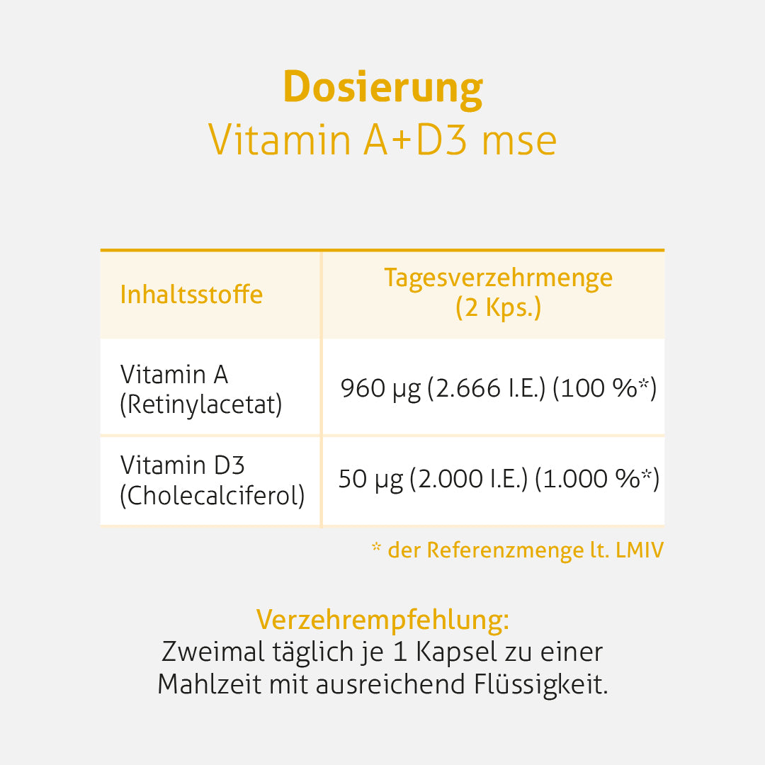 Vitamin A+D3 mse