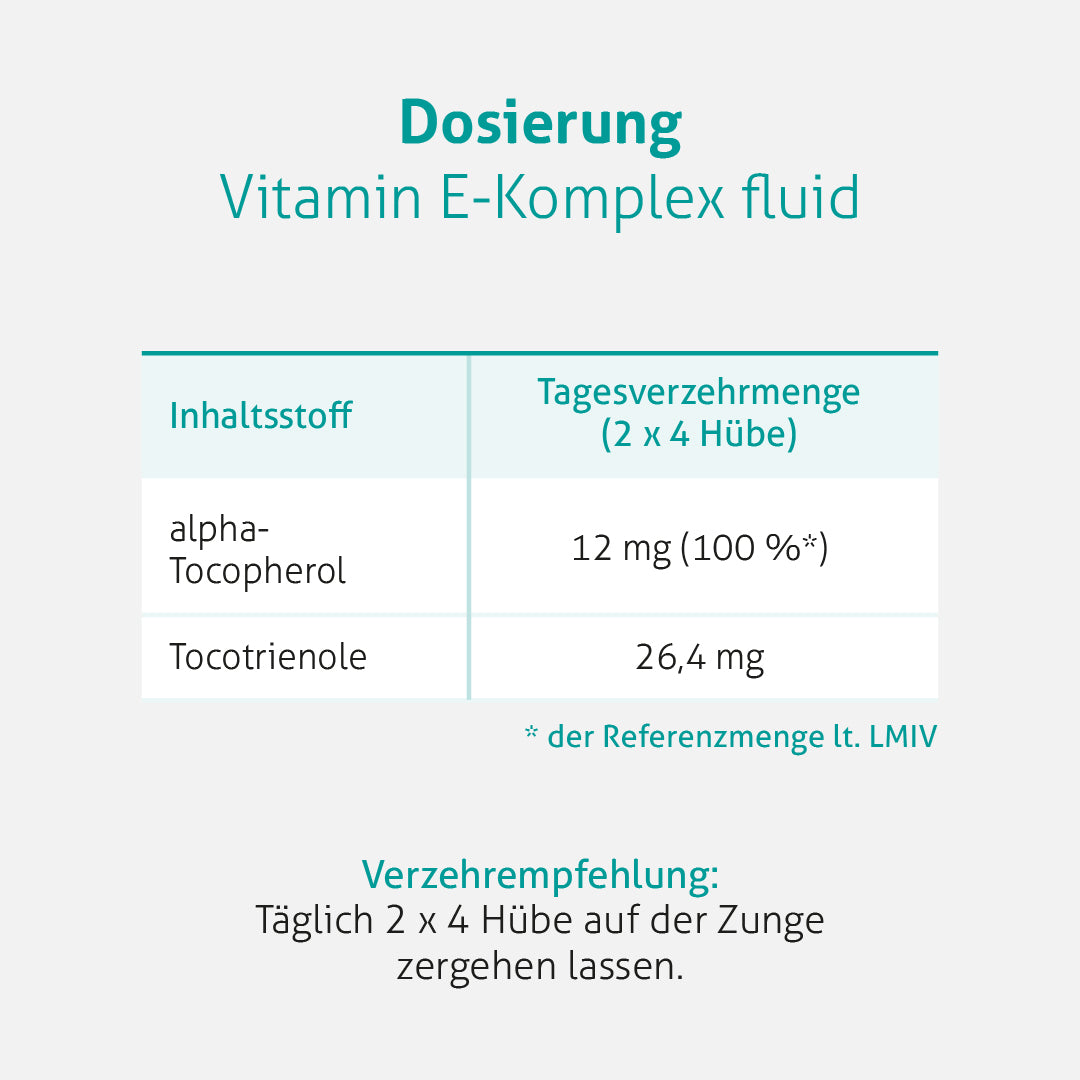 Vitamin E-Komplex fluid