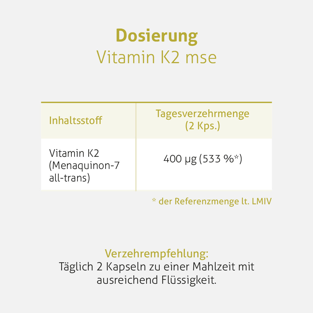 Vitamin K2 mse